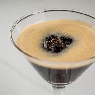 Espresso Martini, close-up.