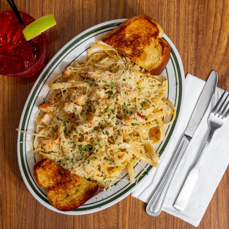 Garlic Chicken Fettuccine* photo