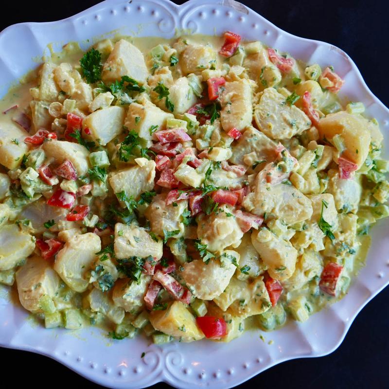 Saffron Potato Salad photo