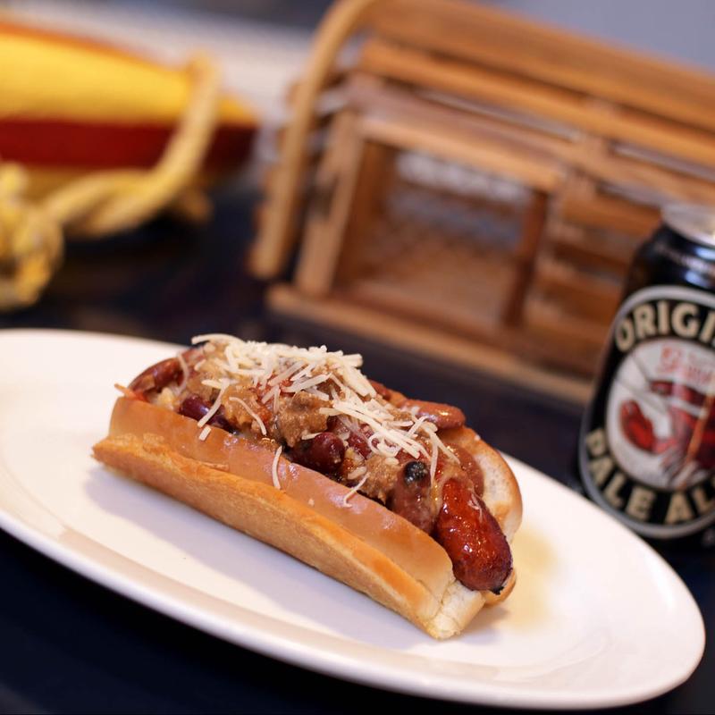 menu item 6 of 18, Chili Dog