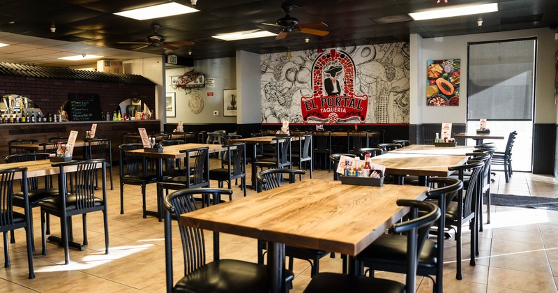 Restaurant dining area