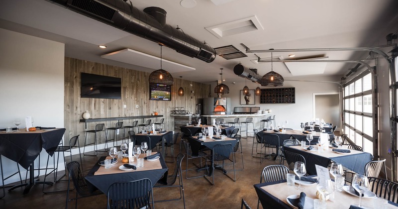 Interior, dining area