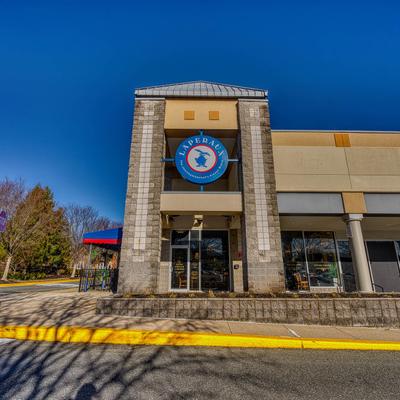 Restaurant exterior.