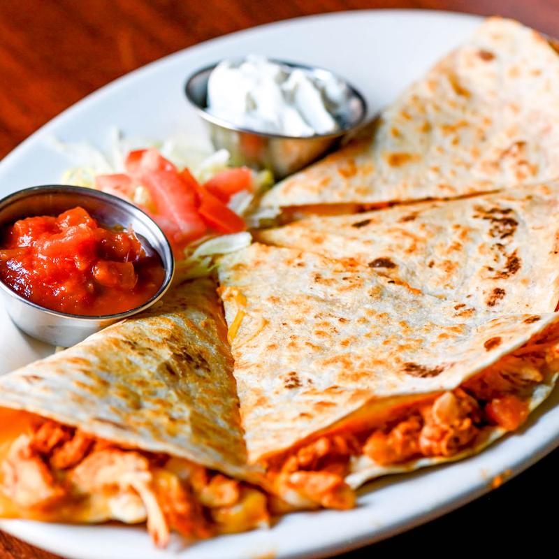 menu item 20 of 77, Buffalo Quesadilla