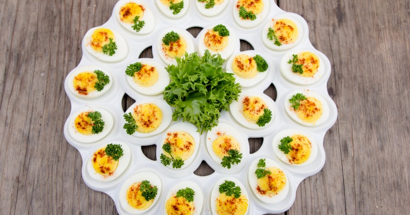 Deviled egg platter