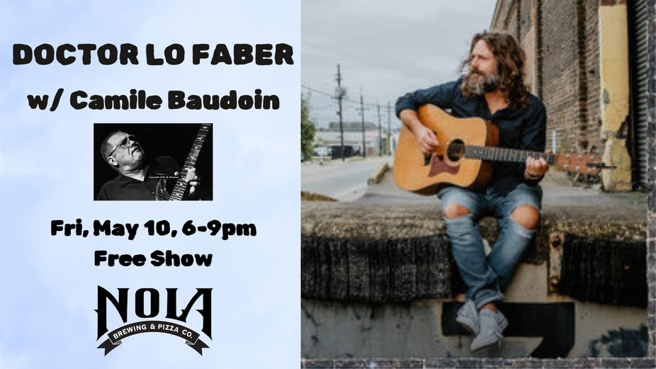 LIVE MUSIC: Doctor Lo Faber w/ Camile Baudoin event photo
