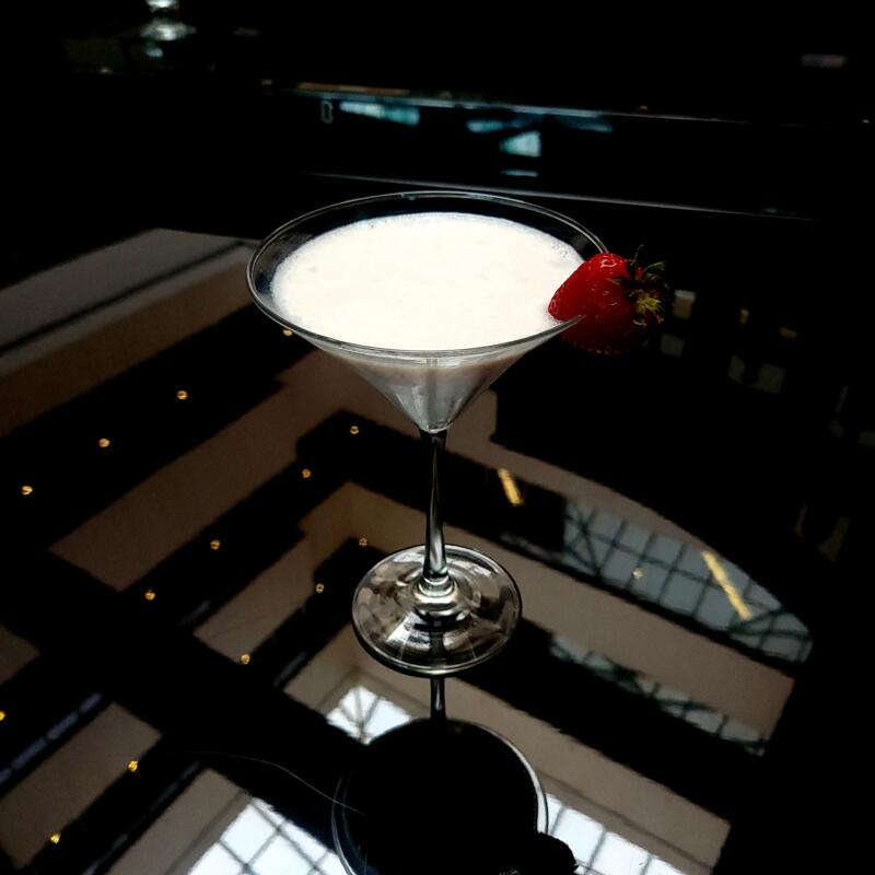 Strawberries & Cream Martini photo