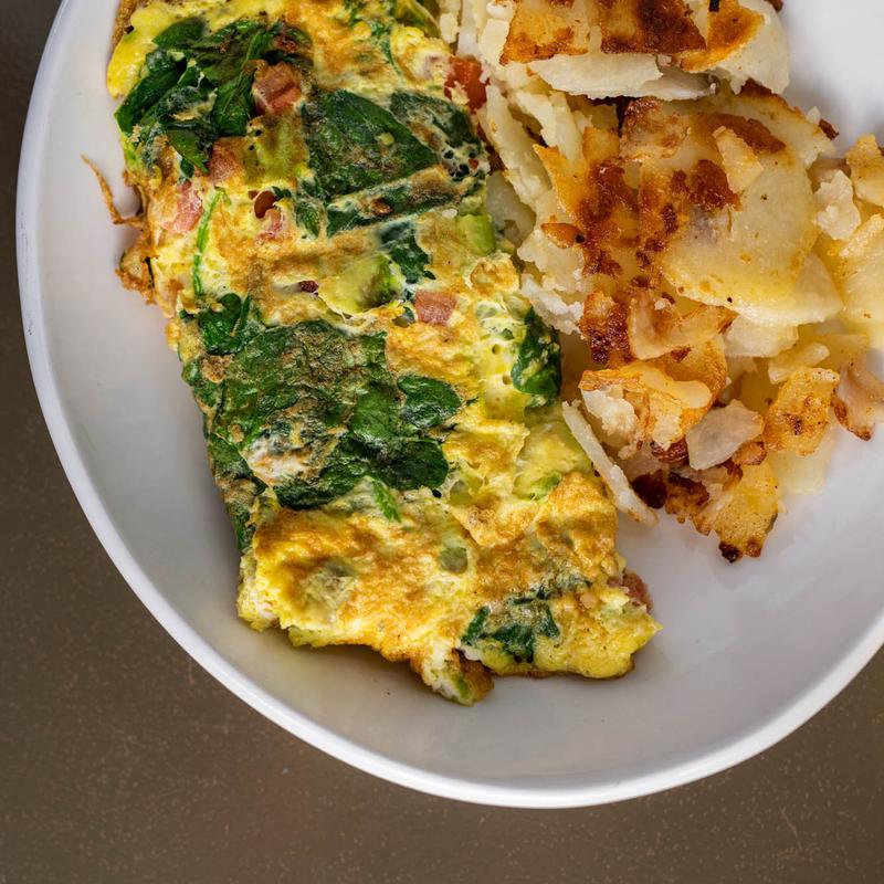 Spinach & Feta Omelet photo