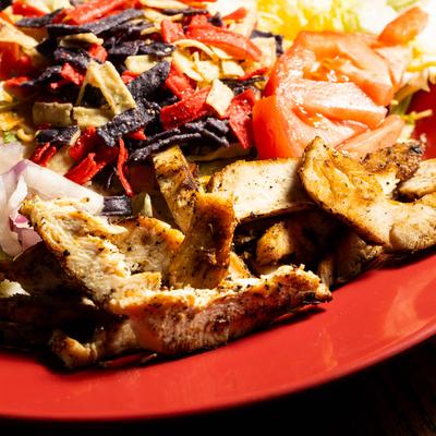 Breaded chicken salad