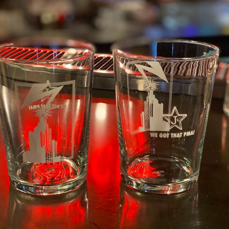 Julian's PMA Pint Glasses! photo
