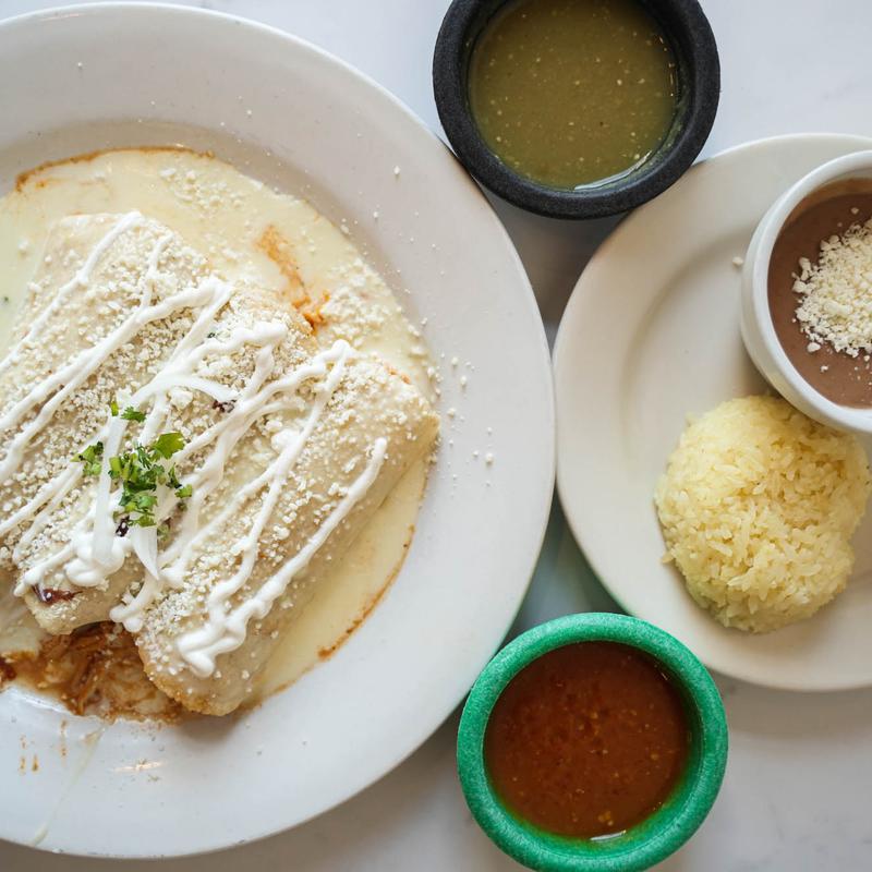 Enchiladas De Mole photo