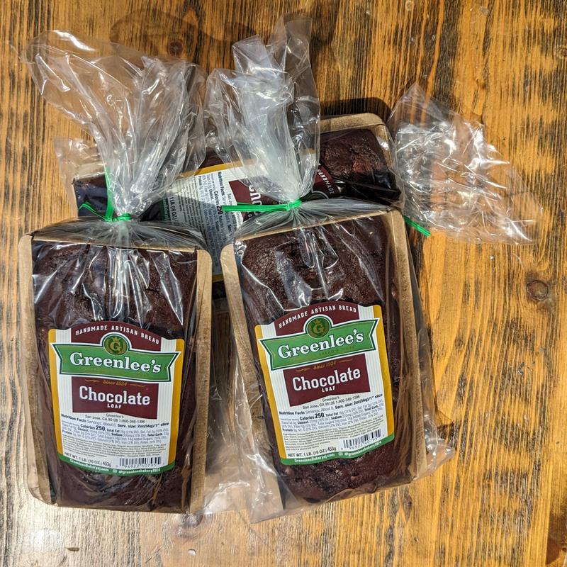 3 PACK Greenlee’s Chocolate Loaf photo