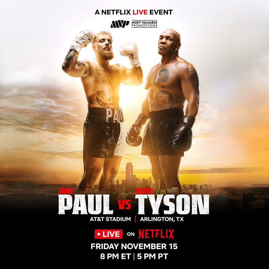 Paul vs Tyson event photo