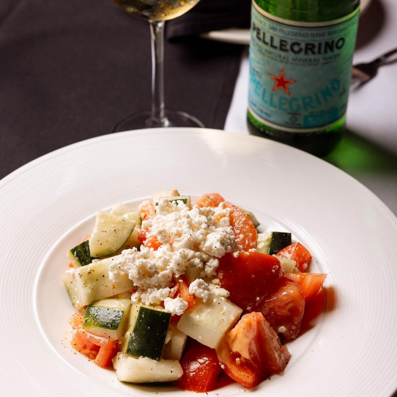 menu item 9 of 10, Tomato Cucumber Salad (V)