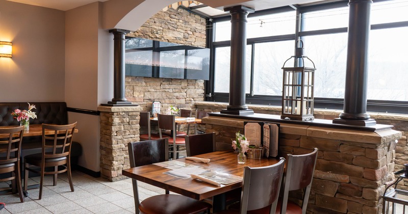 Interior, seating area