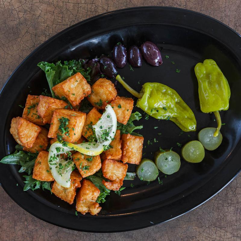 Fried Halloumi Cheese photo