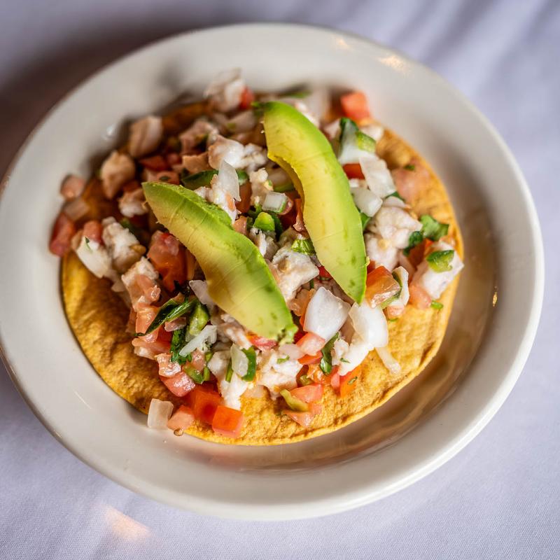 menu item 1 of 10, Tostada de Ceviche