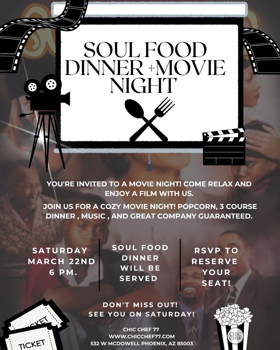 Soul Food Dinner +Movie event photo