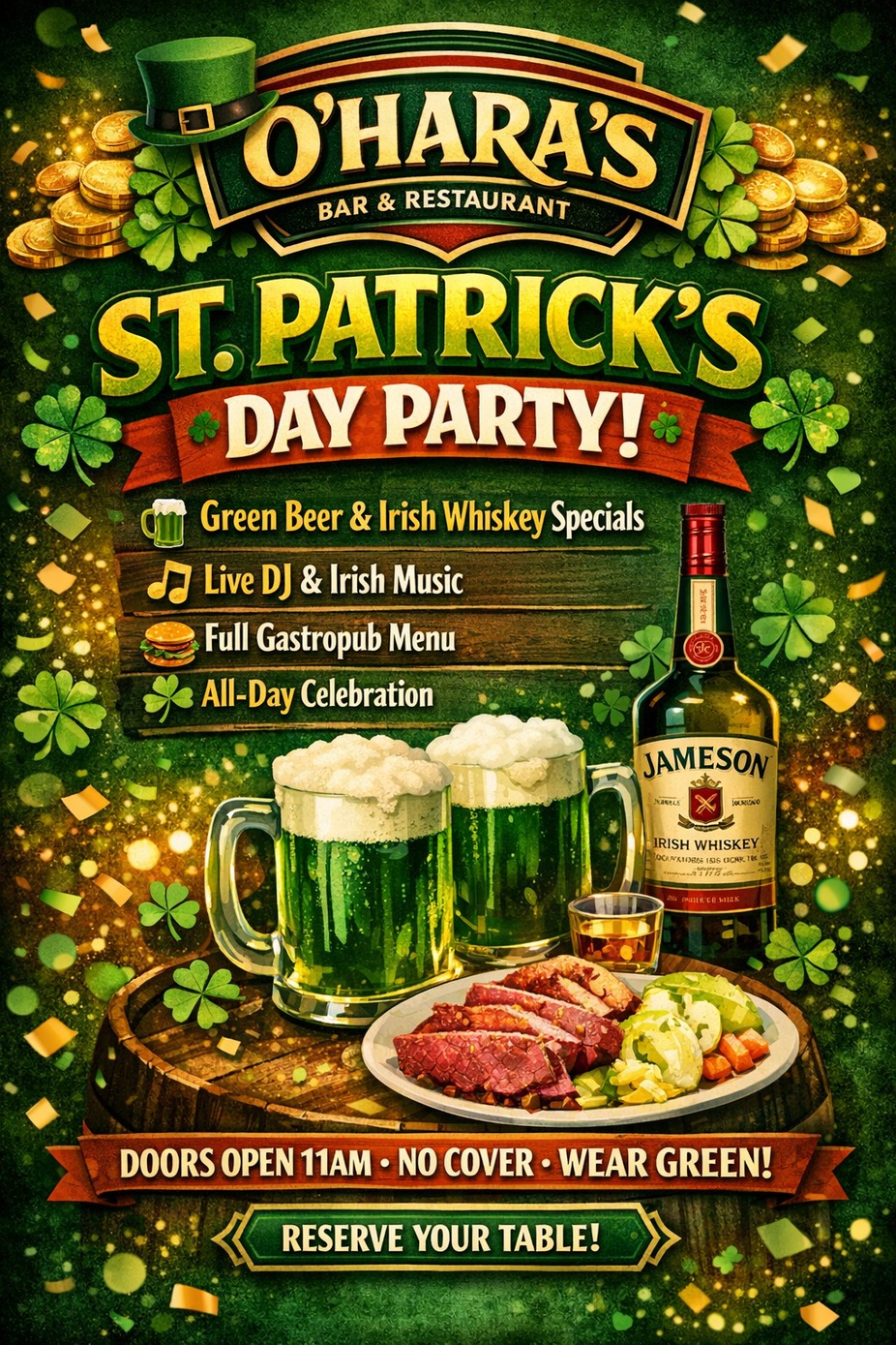 St. Patrick's Day event photo