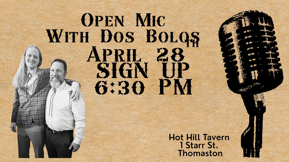 Open Mic with Dos Bolos event photo