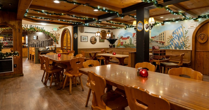 Interior, main seating space