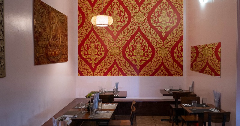 Interior, seating area