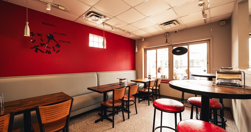 Interior space, dining area