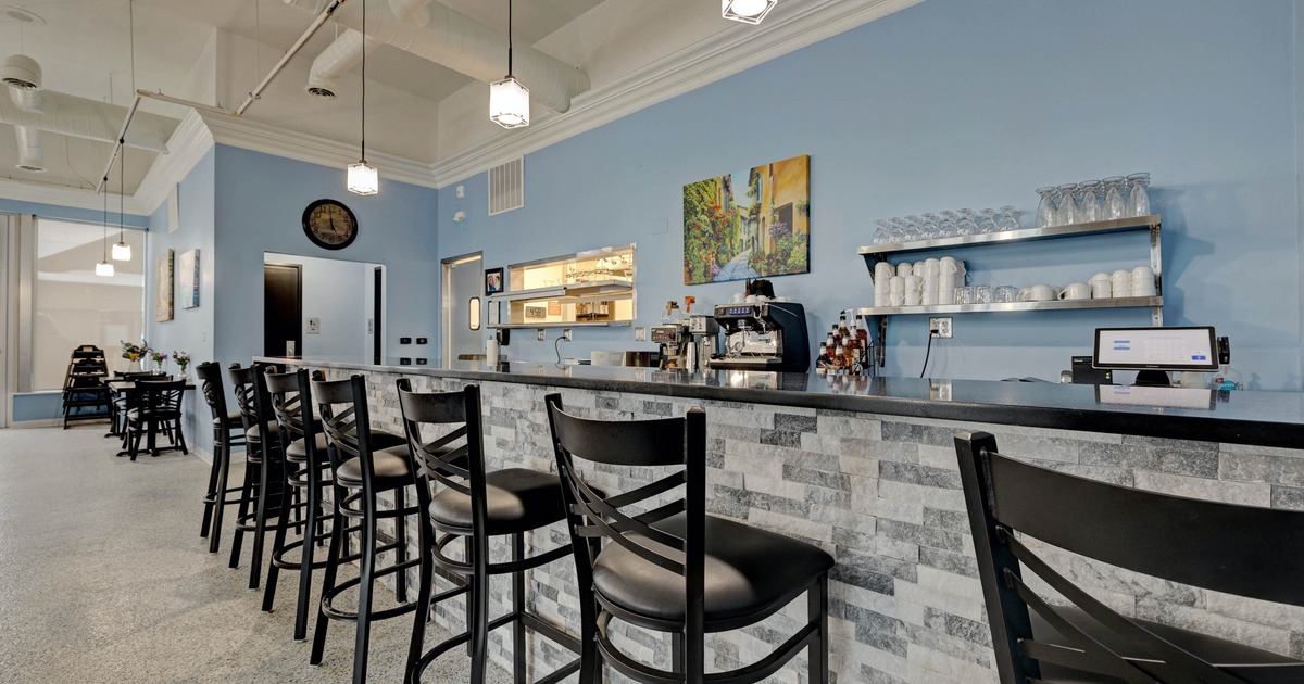 Interior, bar area