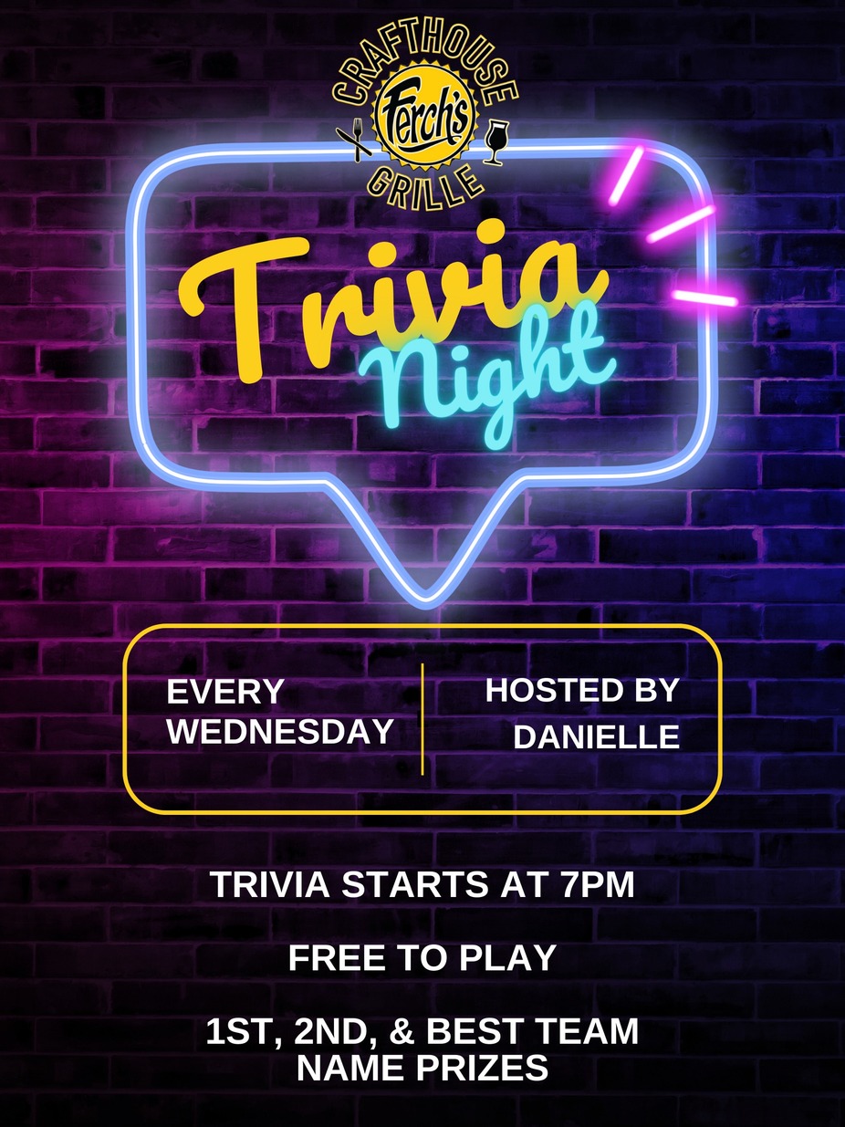 Trivia Night- Every Wednesday event photo