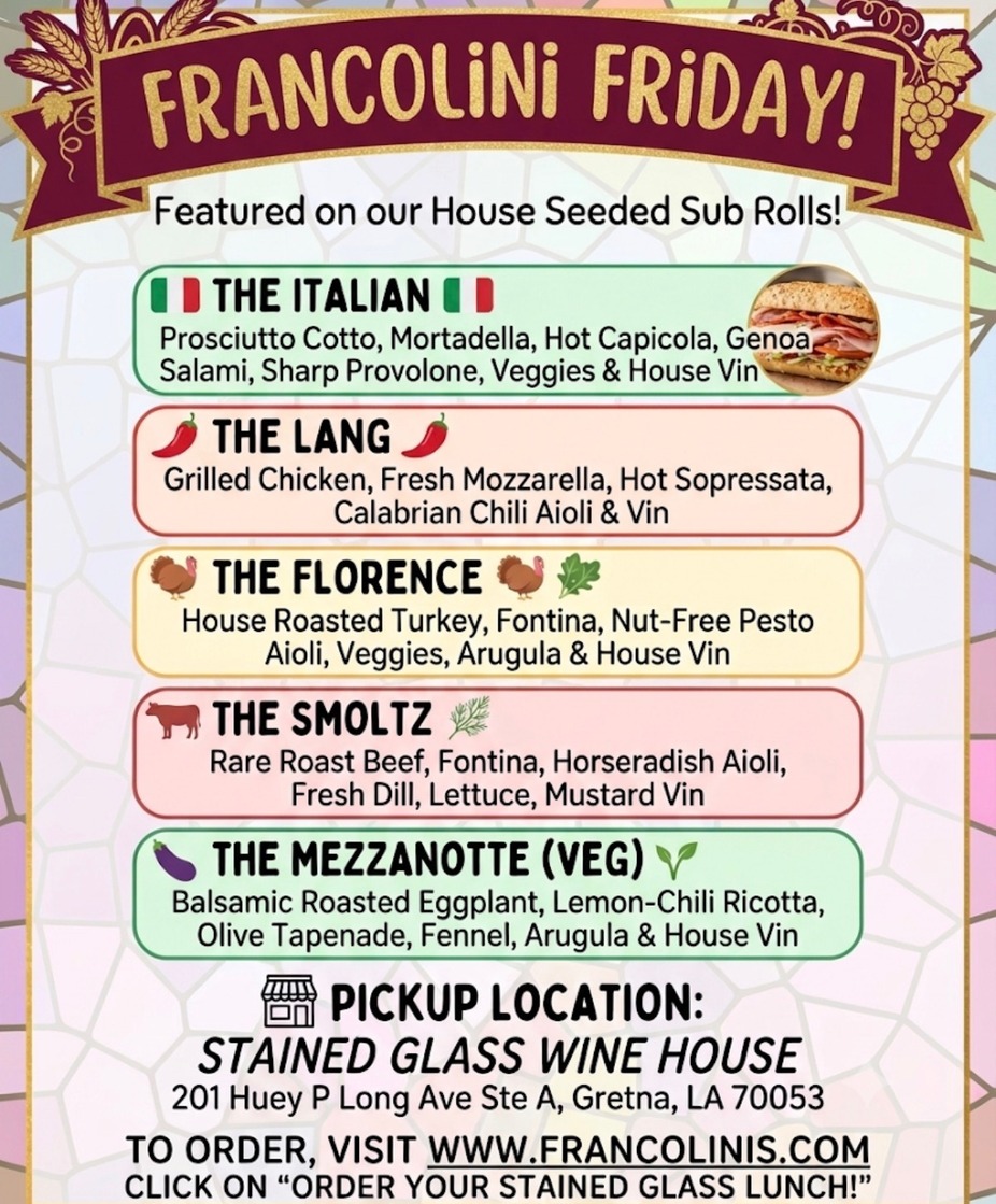 Francolini Friday event photo