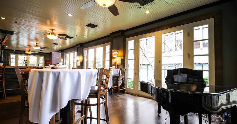 High chairs and tables