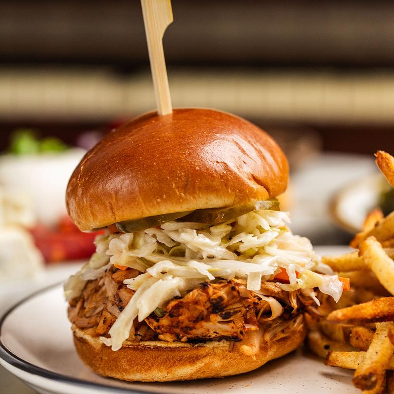 BBQ Jackfruit Sandwich (V) photo