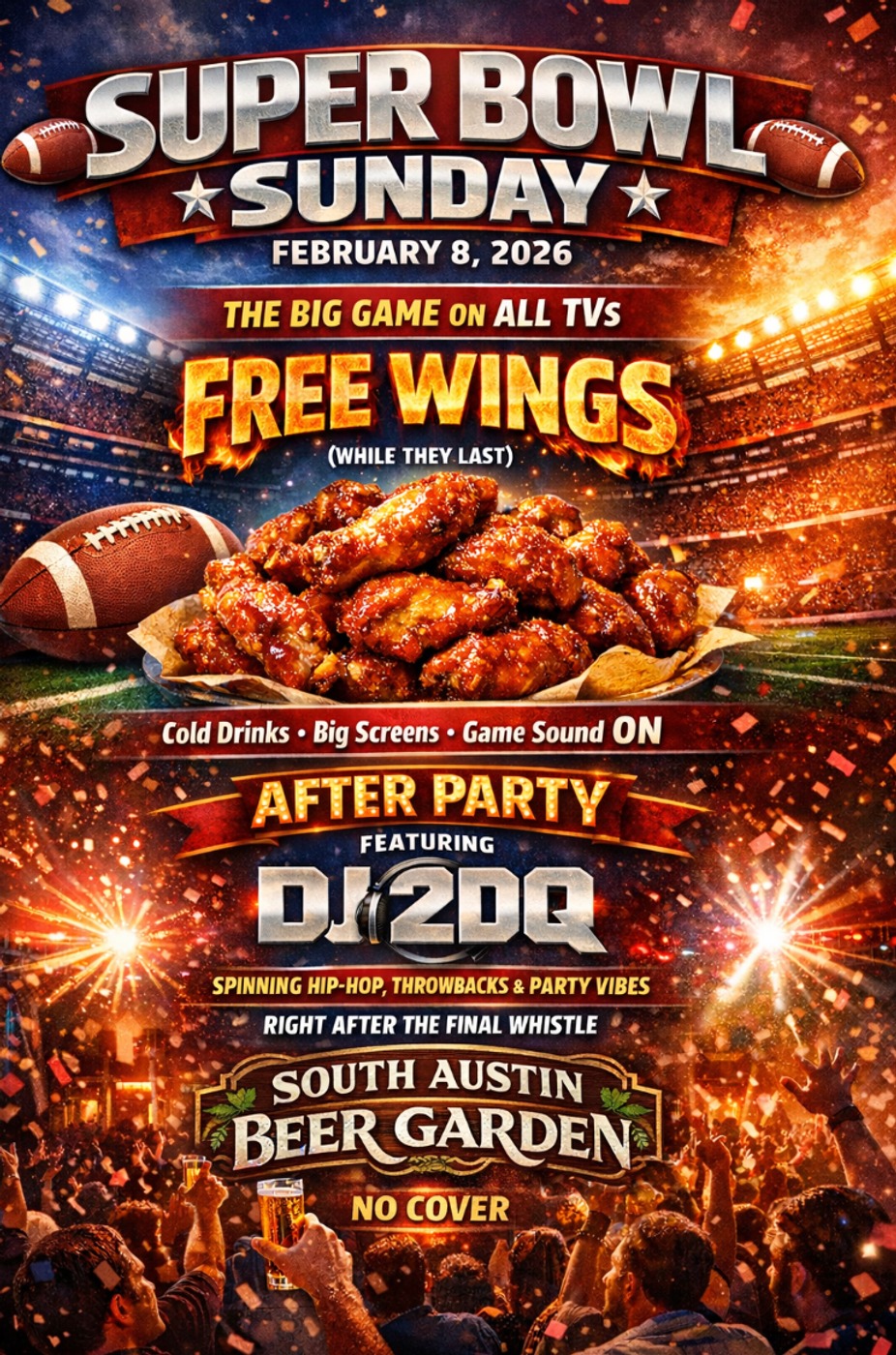 Super Bowl Party event photo