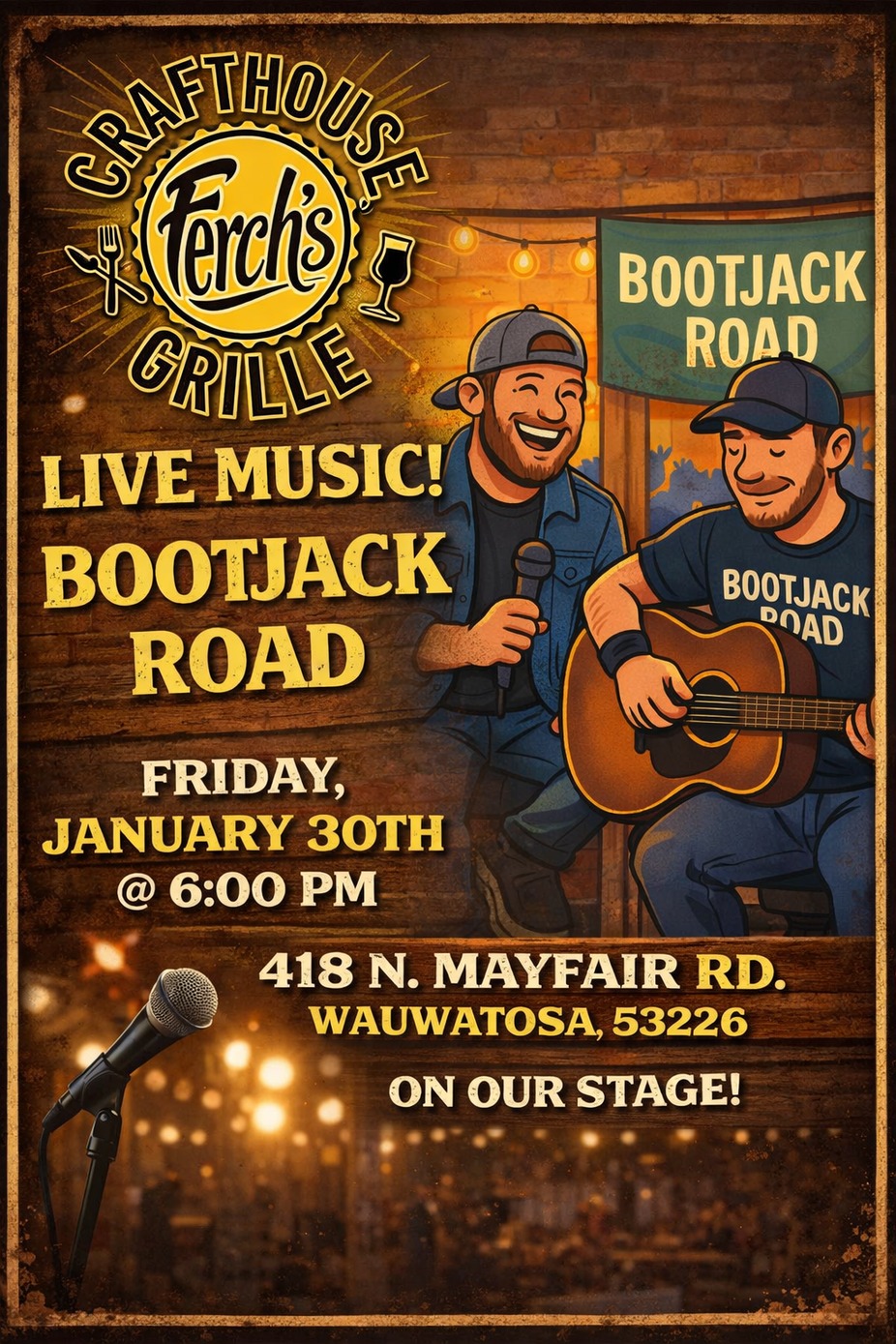 Live Music- Bootjack Road event photo