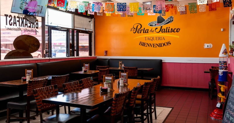 Interior seating space