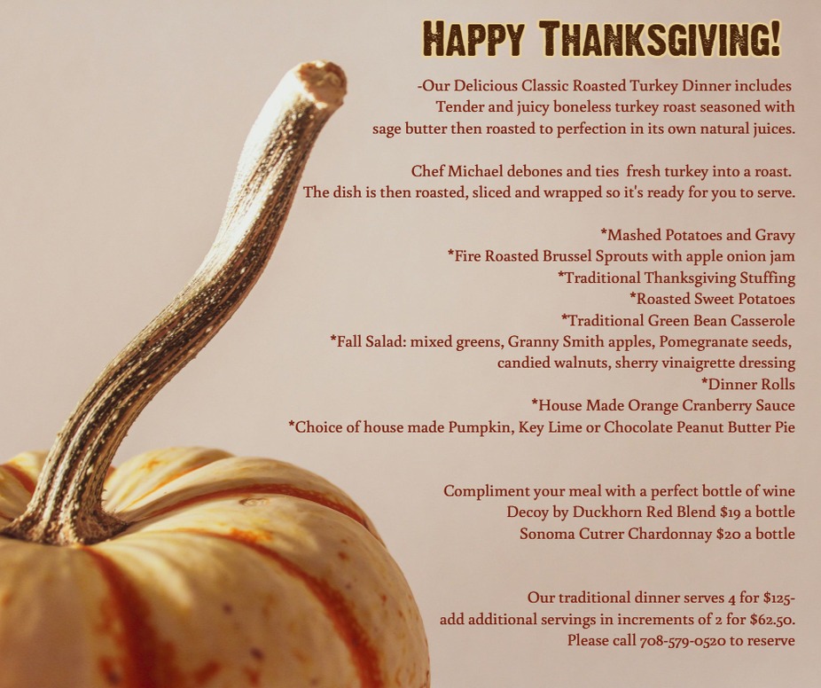 Thanksgiving Dine at Home event photo