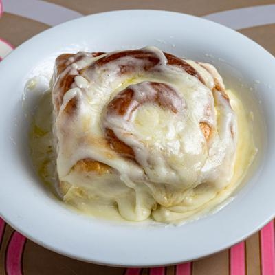 Mee Maws Famous Cinnamon Roll.