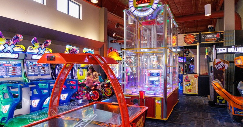 Air hockey and other arcade games