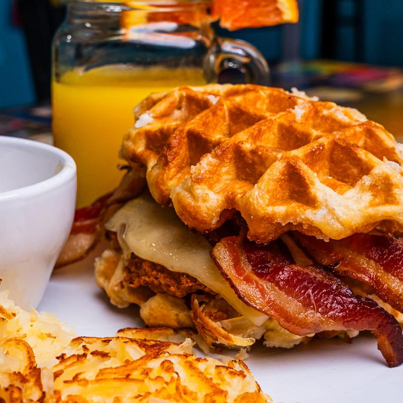 Chicken & Waffle Sandwich photo