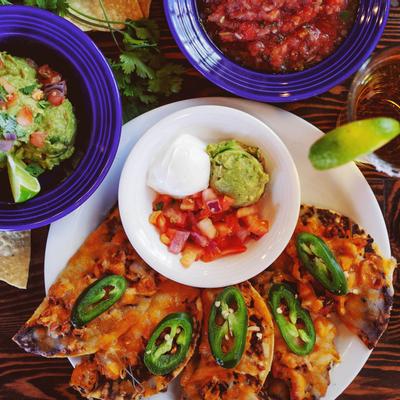 Chalupa Nachos top view