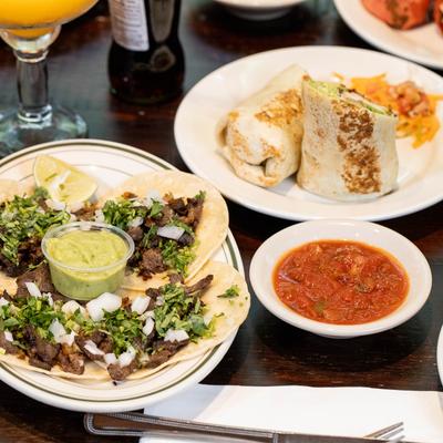 Served meals and drinks.