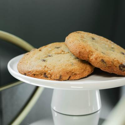 Dark Chocolate Chunk Cookies.