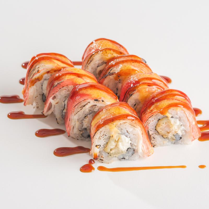 menu item 12 of 48, Fire Cracker Roll