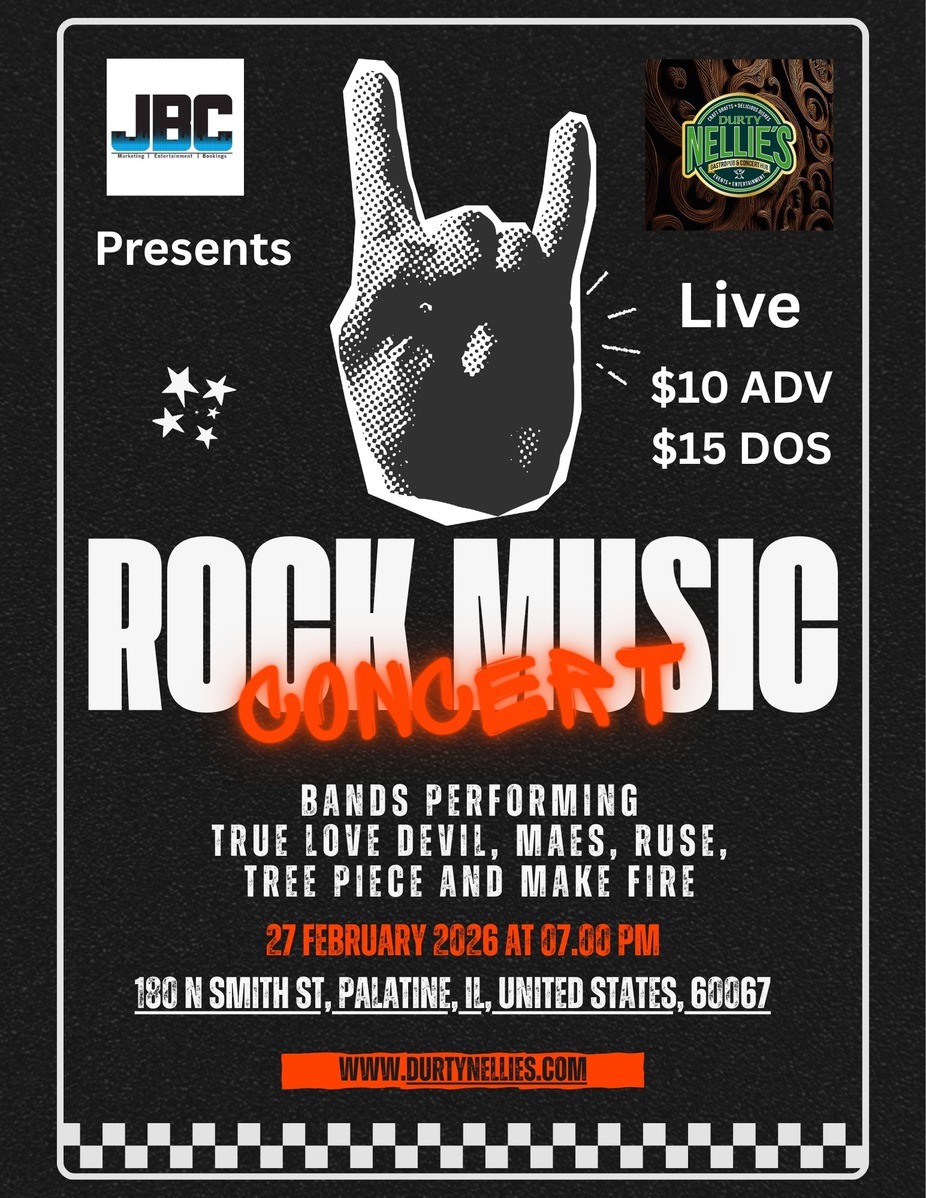 JBC presents: a night of original rock live event photo