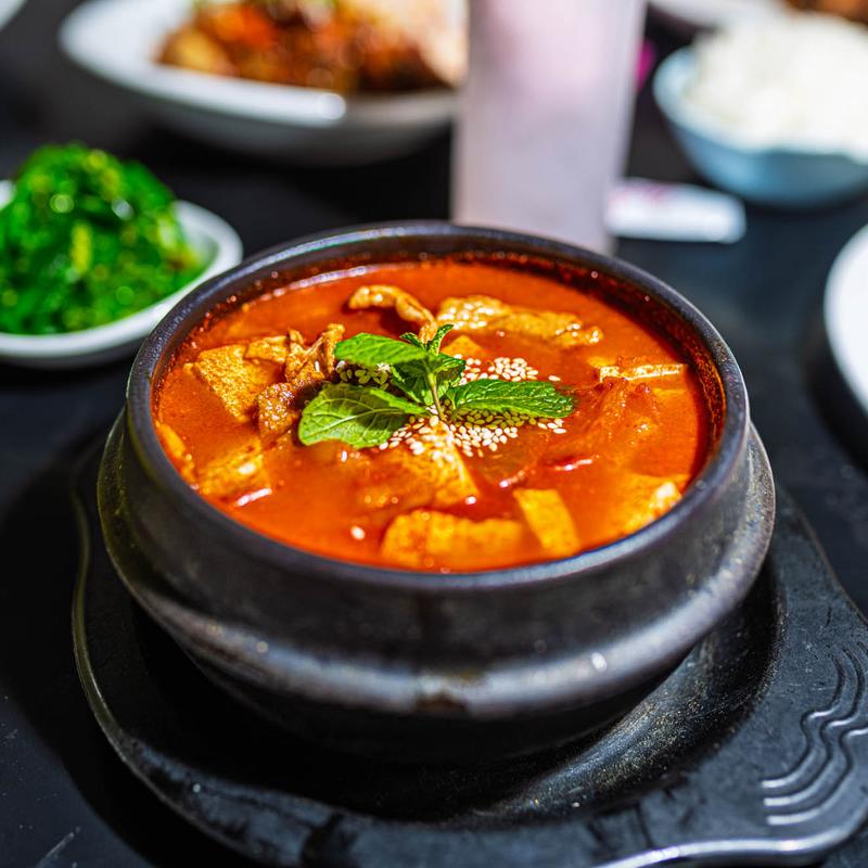 menu item 3 of 10, Kimchi-Jjigae