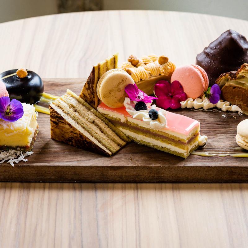 small dessert board photo