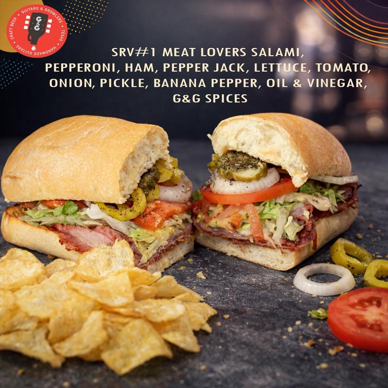 menu item 20 of 45, SRV #1 Meat Lovers