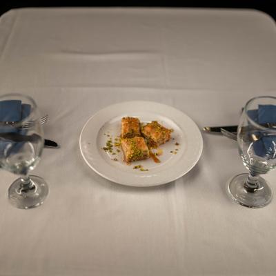 Baklava dessert.