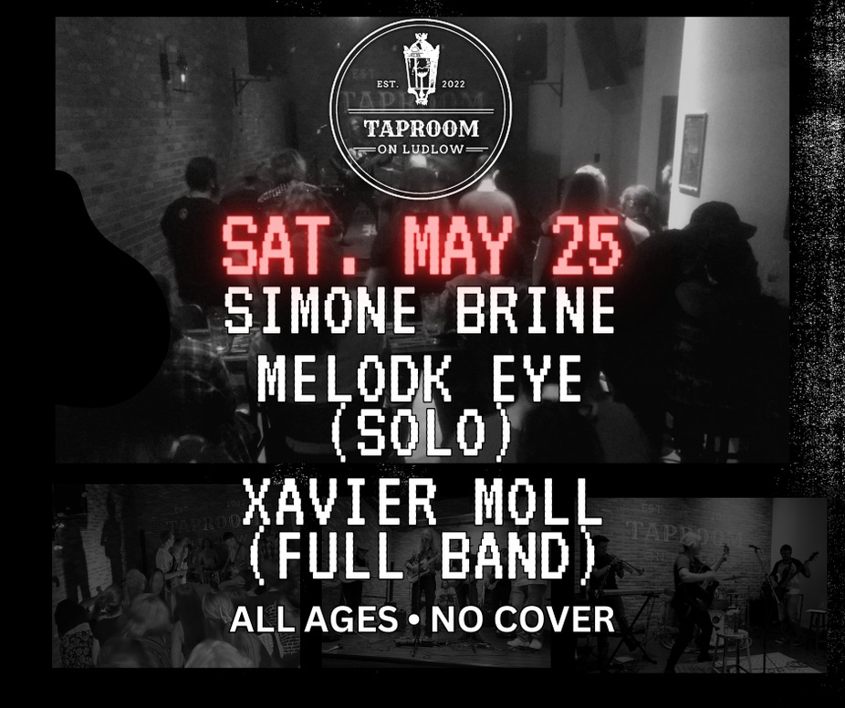 Simone Brine, Melodk Eye solo, Xavier Moll (full band) event photo