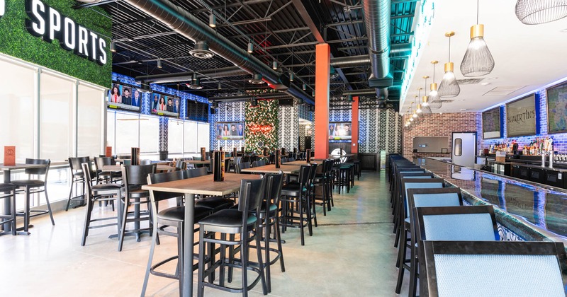 Interior, dining area